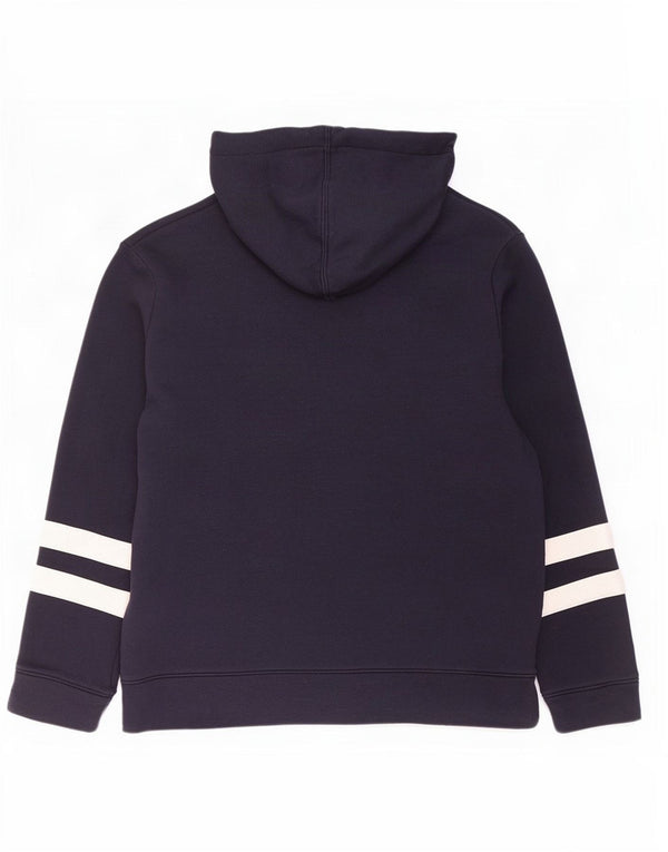 Męski sweter z kapturem Nautica XL, bawełniany, granatowy, z blokami kolorów