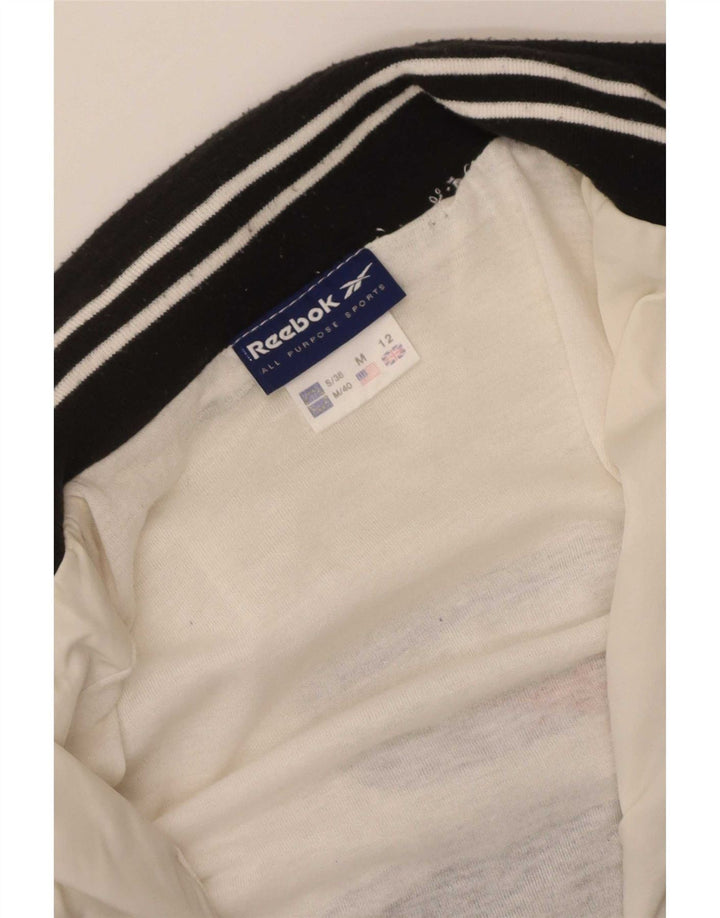 Damska kurtka dresowa Reebok UK 12 w kolorze średniej bieli