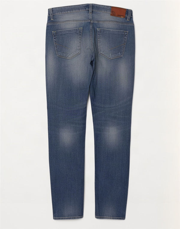 Damskie jeansy Iceberg Slim UK 14 Large W34 L32 Niebieskie bawełniane