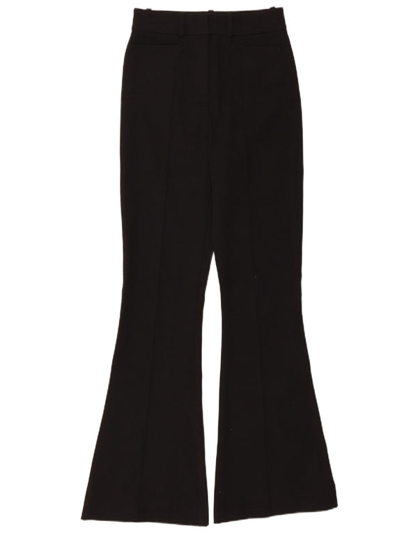 Damskie spodnie typu casual z wysokim stanem REISS UK 6 XS W25 L32 Czarne