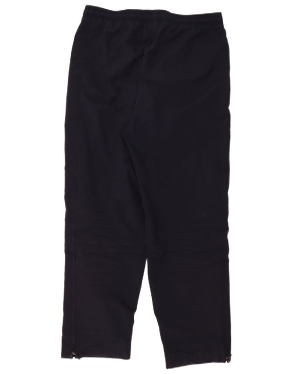 Damskie spodnie dresowe Adidas UK 16, duże granatowe, poliestrowe