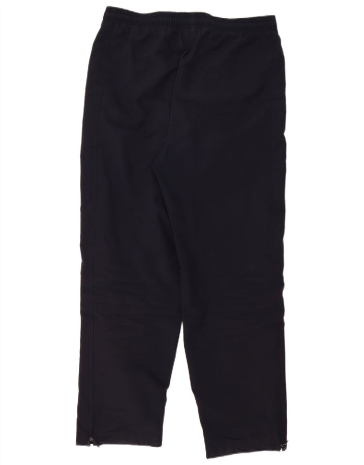 Damskie spodnie dresowe Adidas UK 16, duże granatowe, poliestrowe