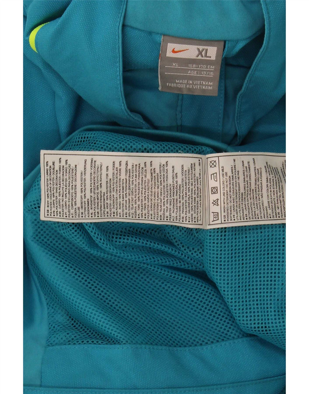 Chłopięca bluza dresowa Nike Barcelona 13-14 lat XL, niebieska, poliestrowa