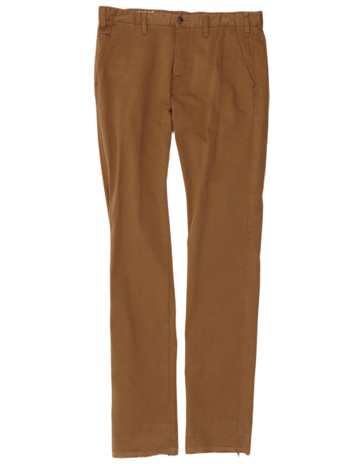 Męskie spodnie chino o regularnym kroju Marlboro Classics EU 50 Large W34 L35 Brown