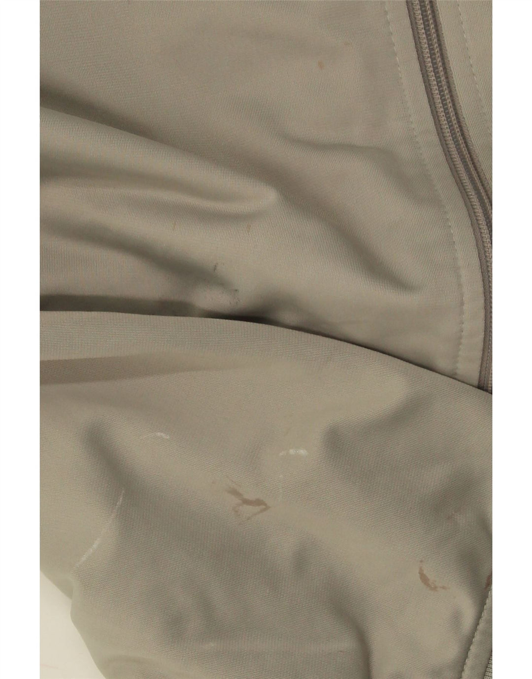 Męska kurtka dresowa KAPPA, duży, szary poliester z blokami kolorów