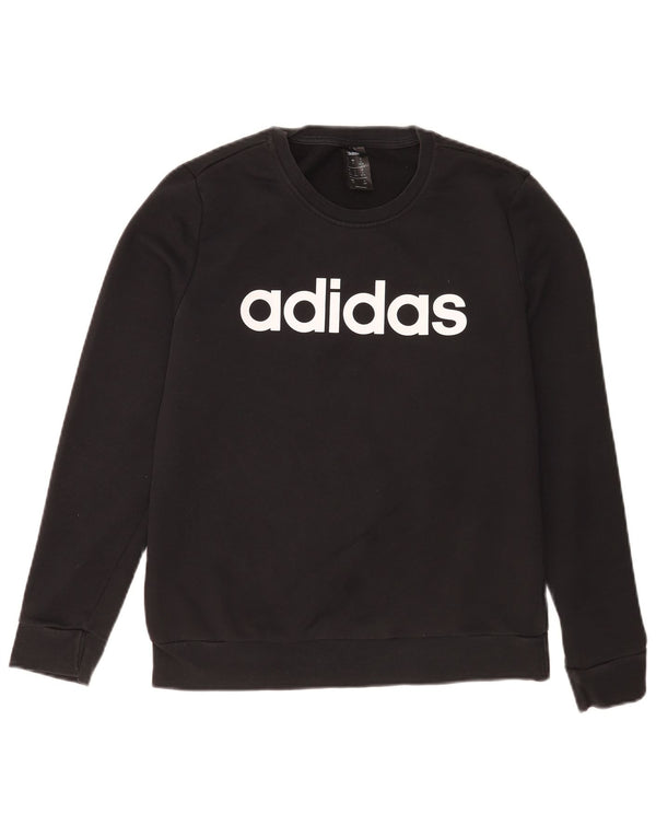 Damska bluza Adidas Graphic Jumper UK 12/14 Medium Black Sports