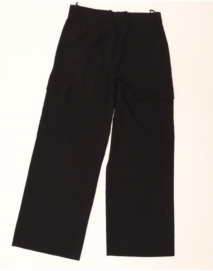 Spodnie damskie Marks & Spencer Straight Cargo UK 12 Medium W30 L30 Czarne