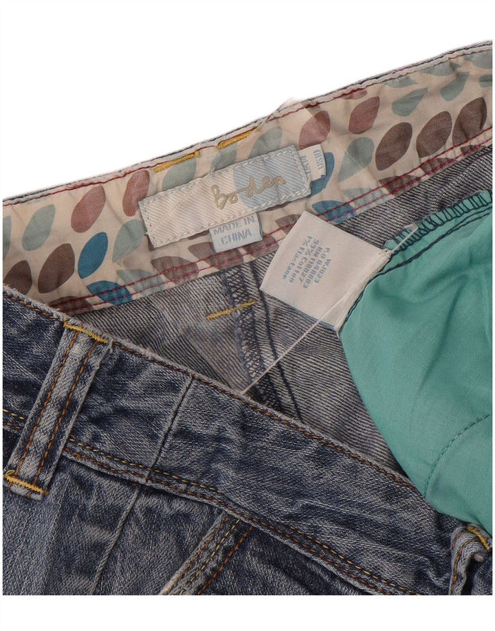Damskie spodenki jeansowe Boden UK 14, duże, W34, niebieskie, bawełniane