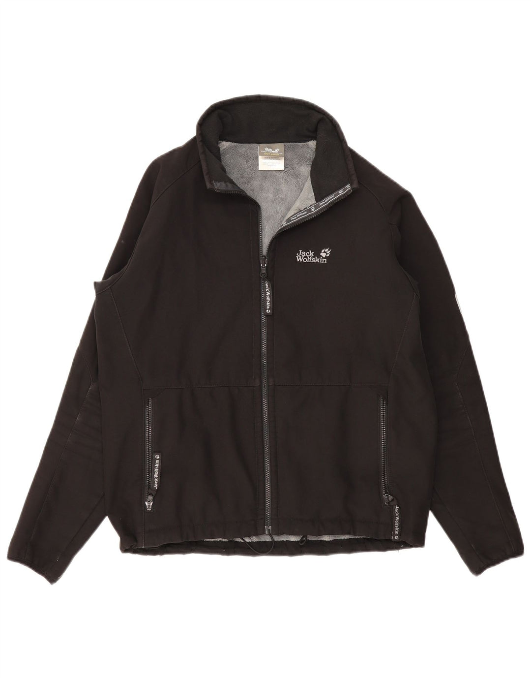 Damska kurtka bomberka Jack Wolfskin UK 36/38 Średni czarny poliester
