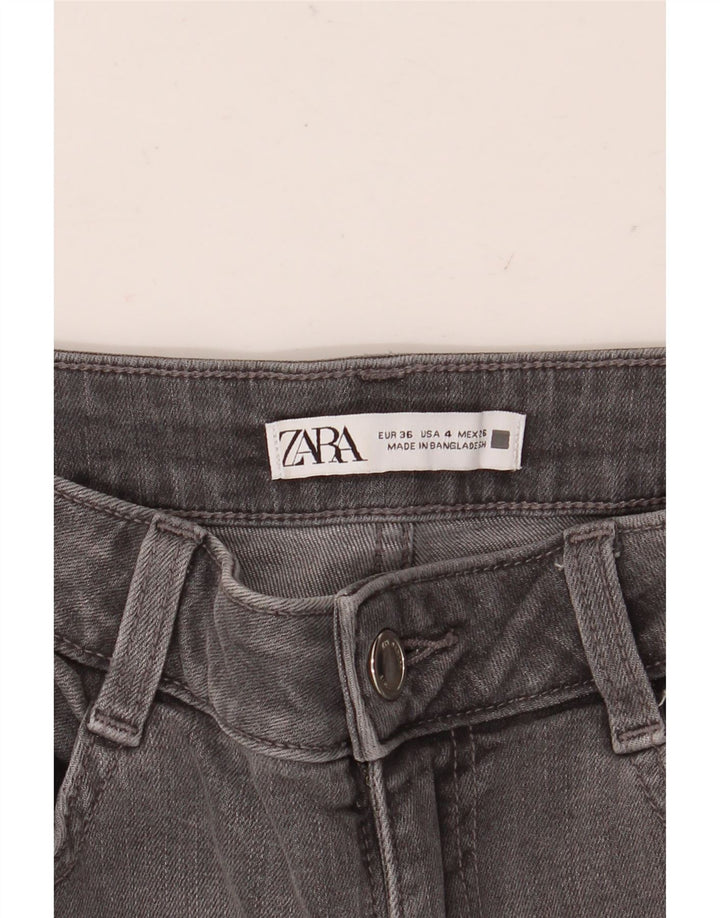 Damskie jeansy Bootcut Zara EU 36 XS W26 L26 Szare