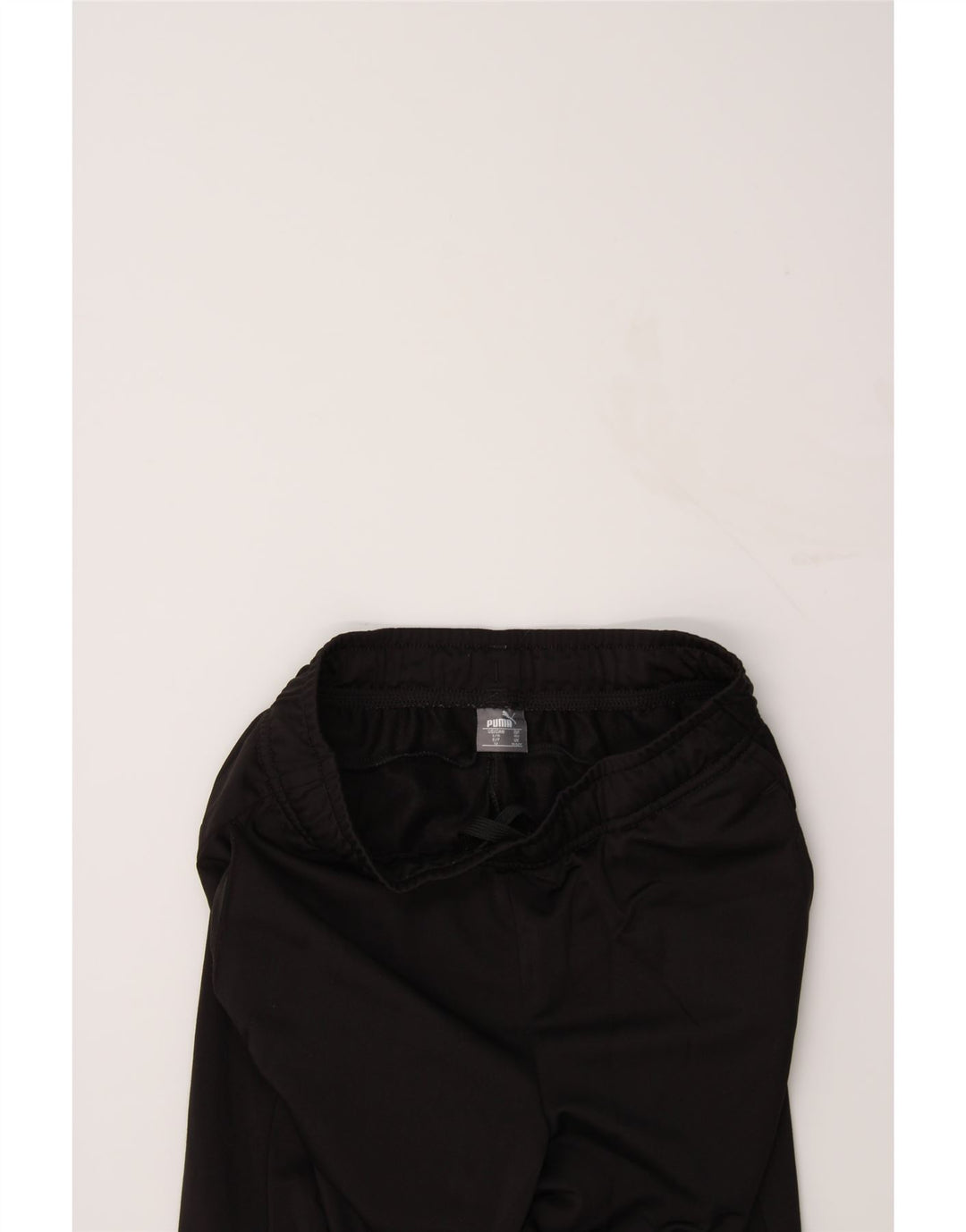 PUMA Boys Tracksuit Trousers 11-12 Years  Black Polyester Vintage Puma and Second-Hand Puma from Messina Hembry 