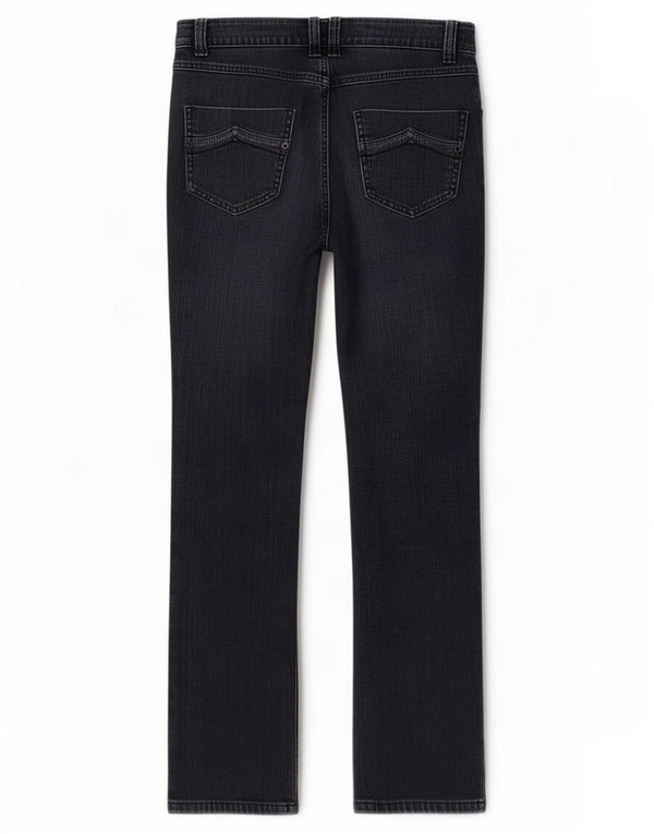 Marks & Spencer Damskie jeansy Bootcut UK 10 Small W27 L29 Granatowa bawełna