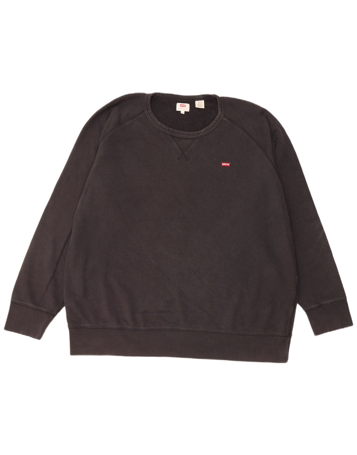 Męska bluza Levi's Sweter 2XL Czarna bawełna