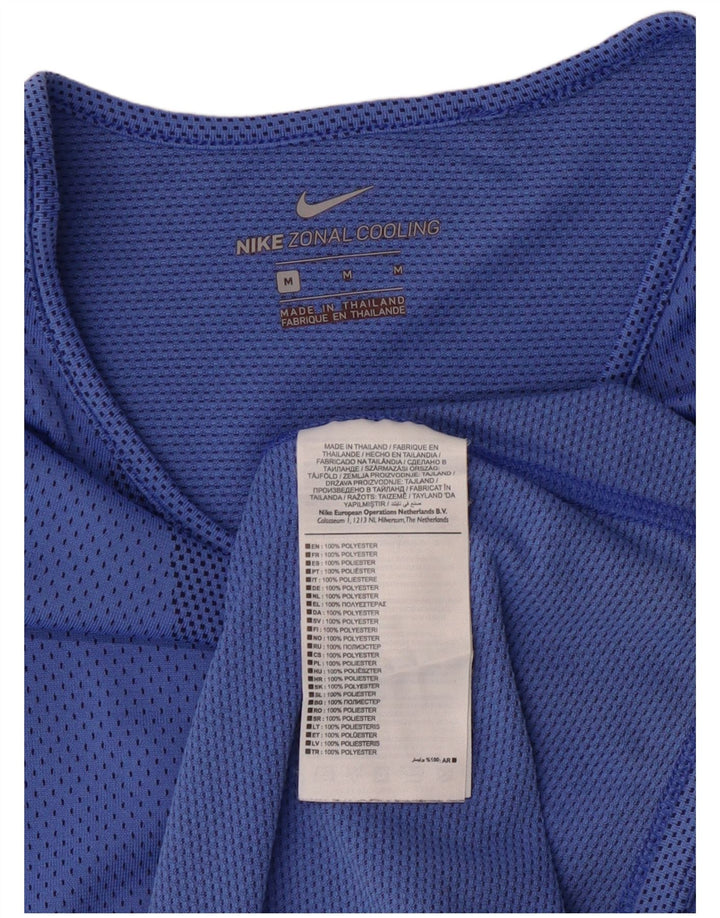 T-shirt damski Nike Top UK 14, średni niebieski poliester