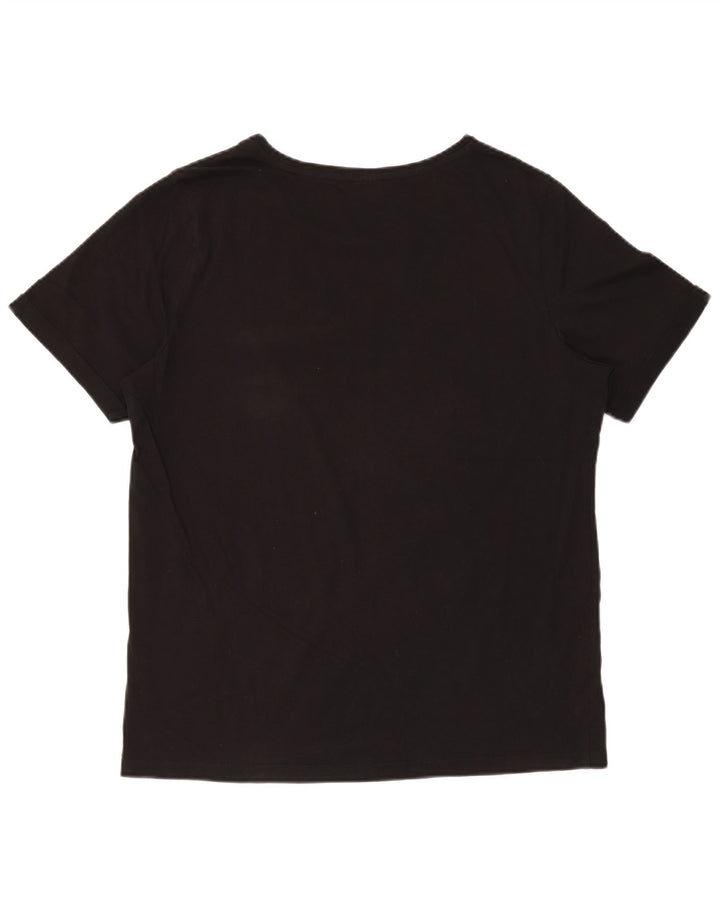 T-shirt męski Puma, duży, czarny, bawełniany