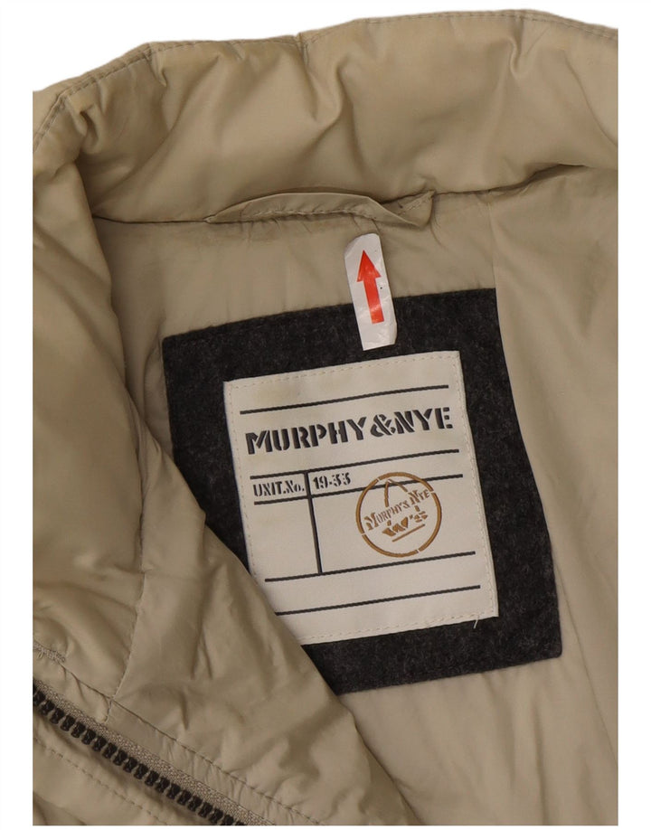 Damska pikowana kurtka Murphy & Nye UK 18 XL, beżowy poliamid