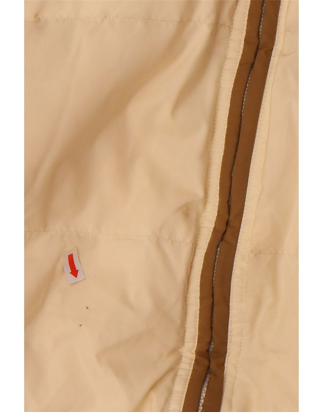 Męska ocieplana kurtka Fila IT 52/54, duży, złamany biały poliester