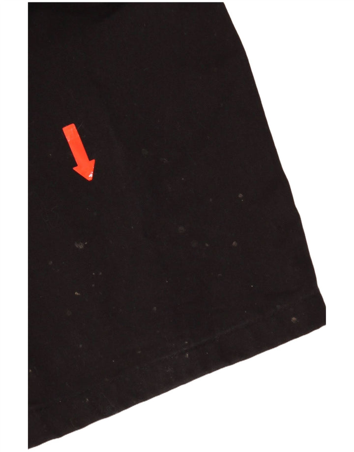 Męskie proste spodnie chino Levi's W32 L27 Czarna bawełna