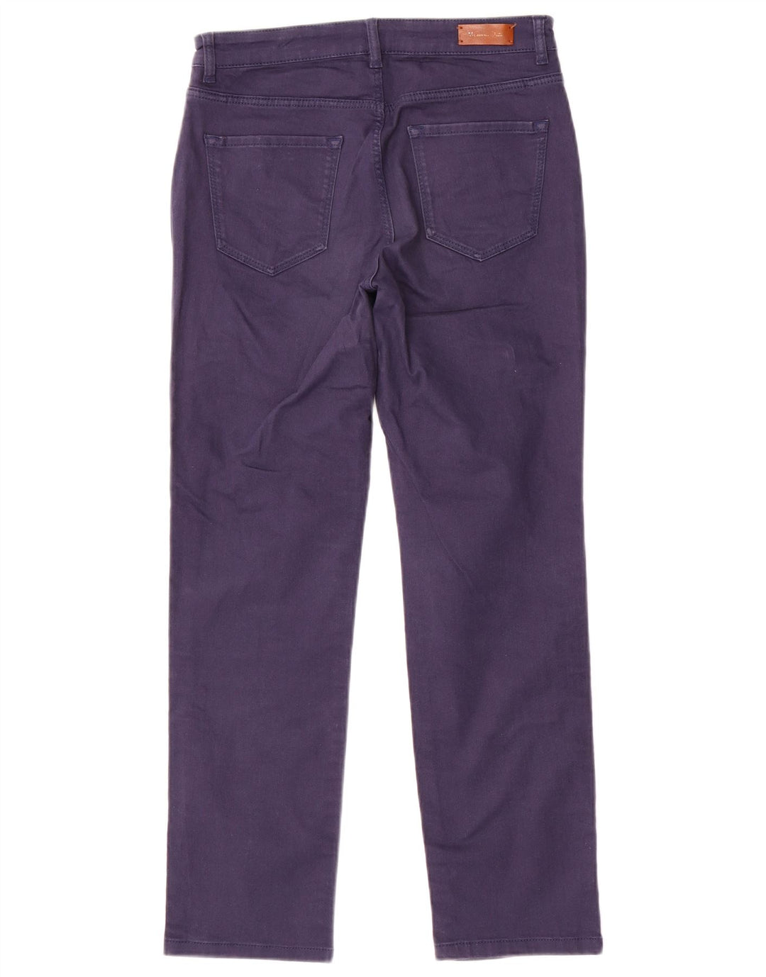 Spodnie damskie Massimo Dutti Slim Casual W26 L26 Granatowe