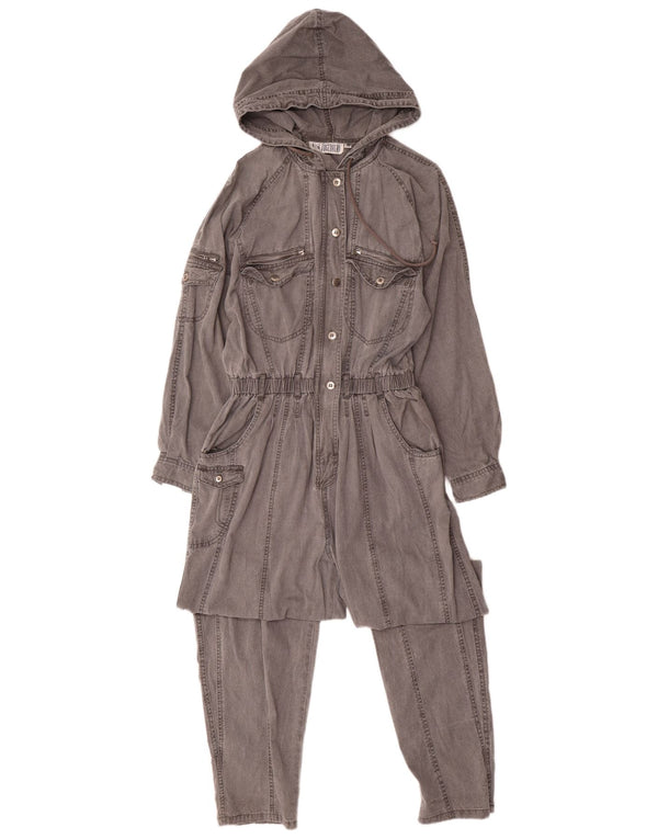 Damski kombinezon z kapturem TOGETHER UK 14, średni szary