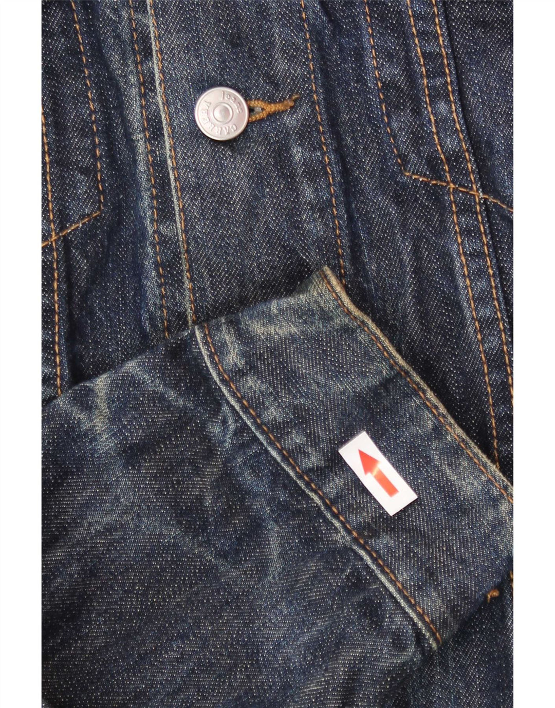 Carrera Męska kurtka dżinsowa UK 40 Large Blue Cotton