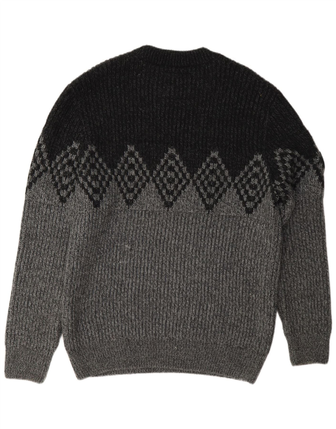 Męski sweter Superdry z okrągłym dekoltem XL Szary Argyle/Diamentowy Akryl