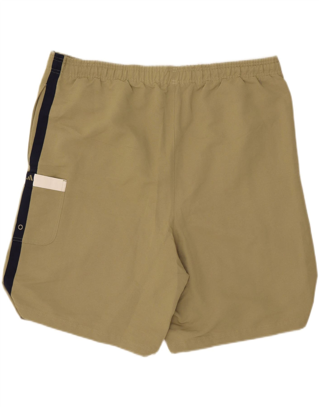ADIDAS Mens Sport Shorts XL  Khaki Polyester Vintage Adidas and Second-Hand Adidas from Messina Hembry 