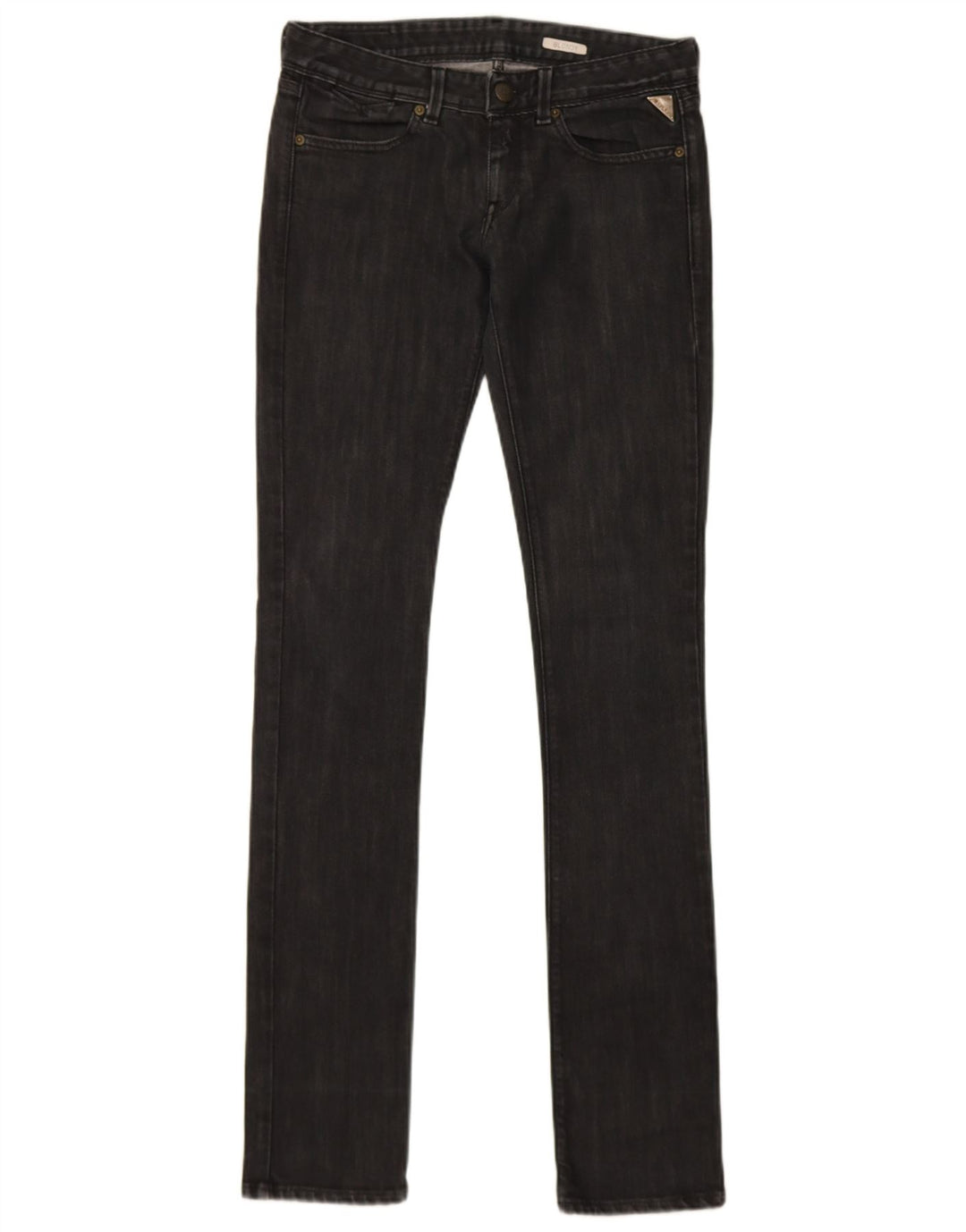REPLAY Womens Blondy Slim Jeans W28 L34 Grey Cotton