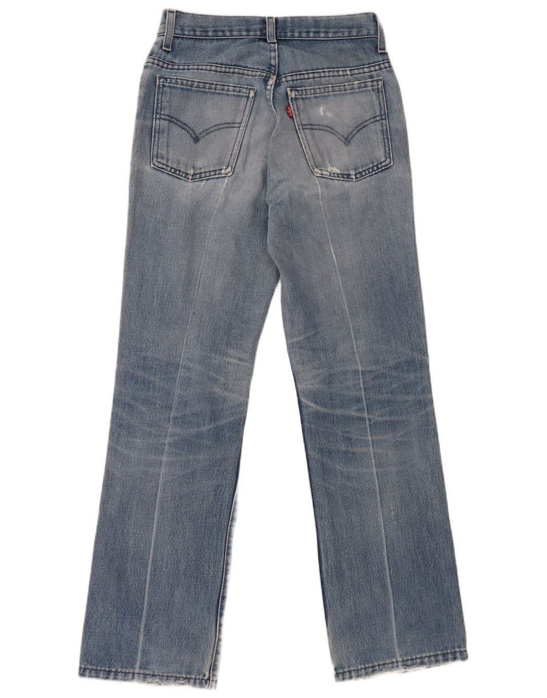 Damskie dżinsy Levi's w trudnej sytuacji, proste W28 L32, niebieska bawełna