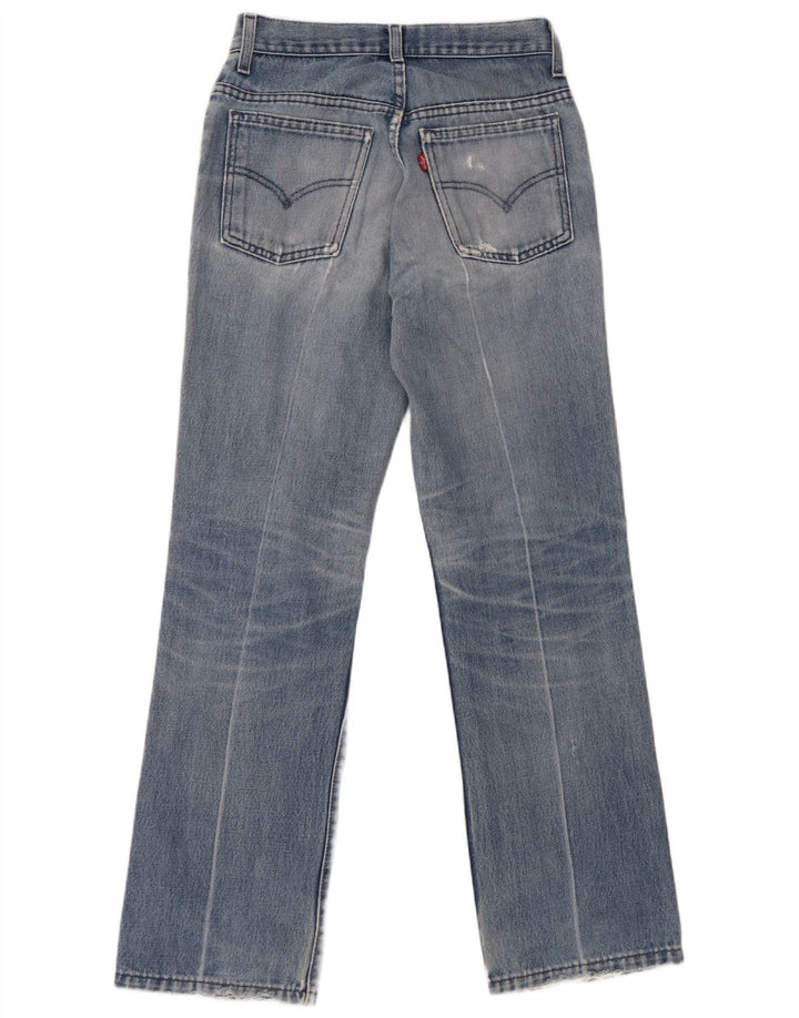 Damskie dżinsy Levi's w trudnej sytuacji, proste W28 L32, niebieska bawełna