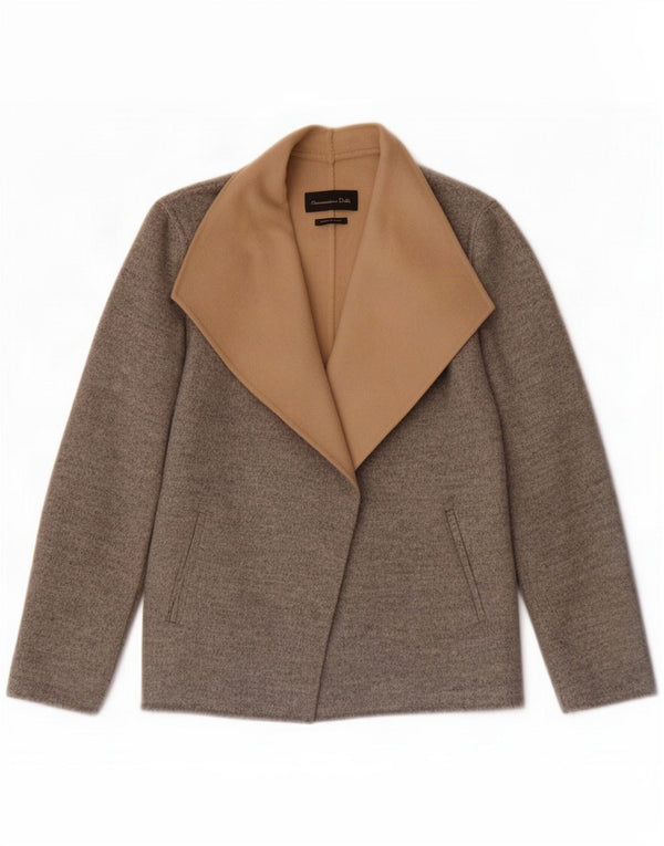 Marynarka damska Massimo Dutti UK 14 Medium Grey Wool