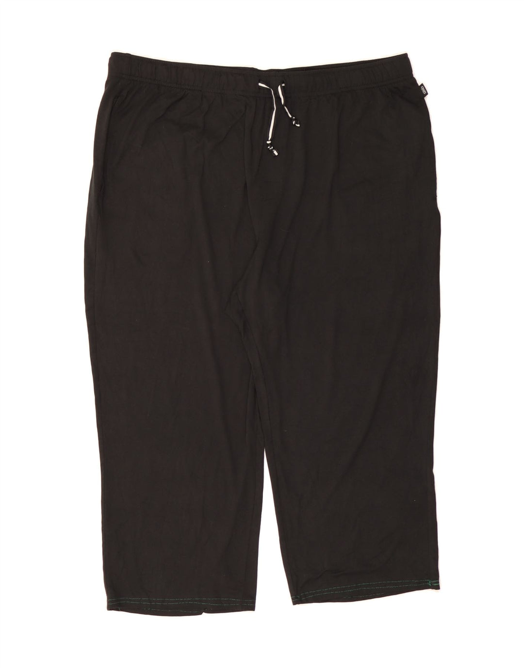 CHAPS Womens Crop Tracksuit Trousers UK 20 2XL  Black Polyester Vintage Chaps and Second-Hand Chaps from Messina Hembry 
