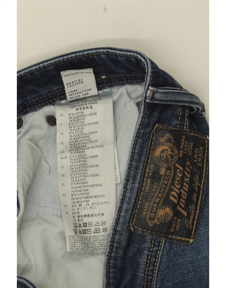 DIESEL Męskie Thavar Slim Jeans W31 L29 Niebieskie bawełniane