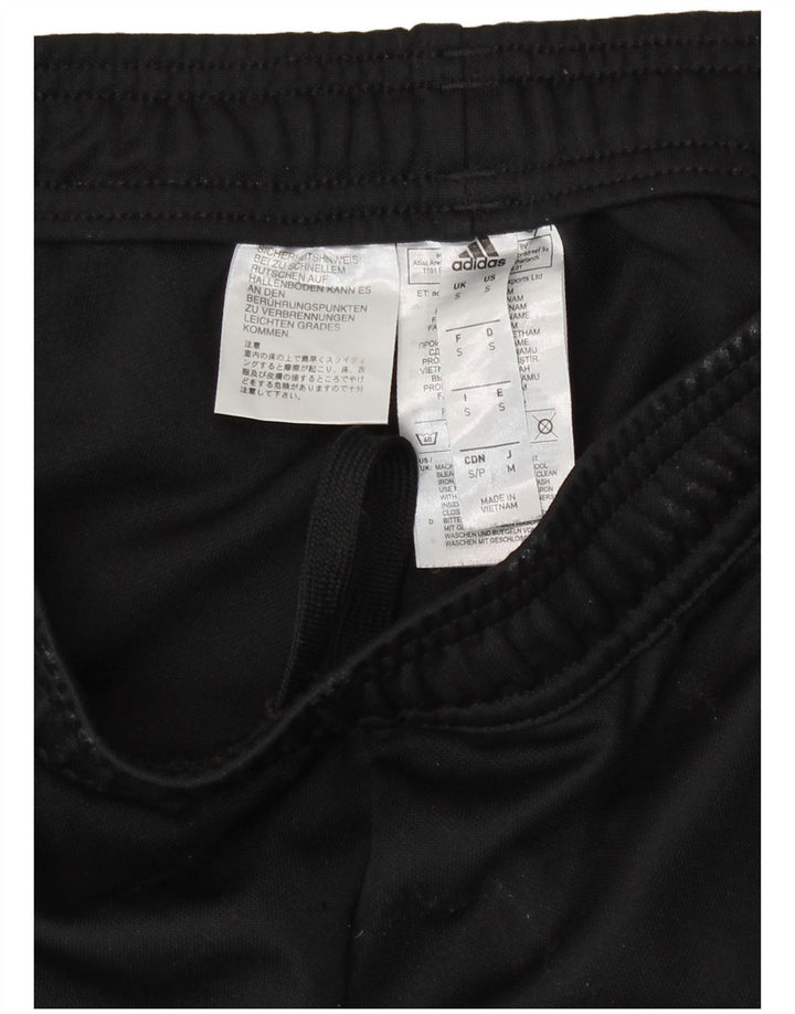 Męskie spodnie dresowe Adidas Climacool, małe, czarne, poliestrowe