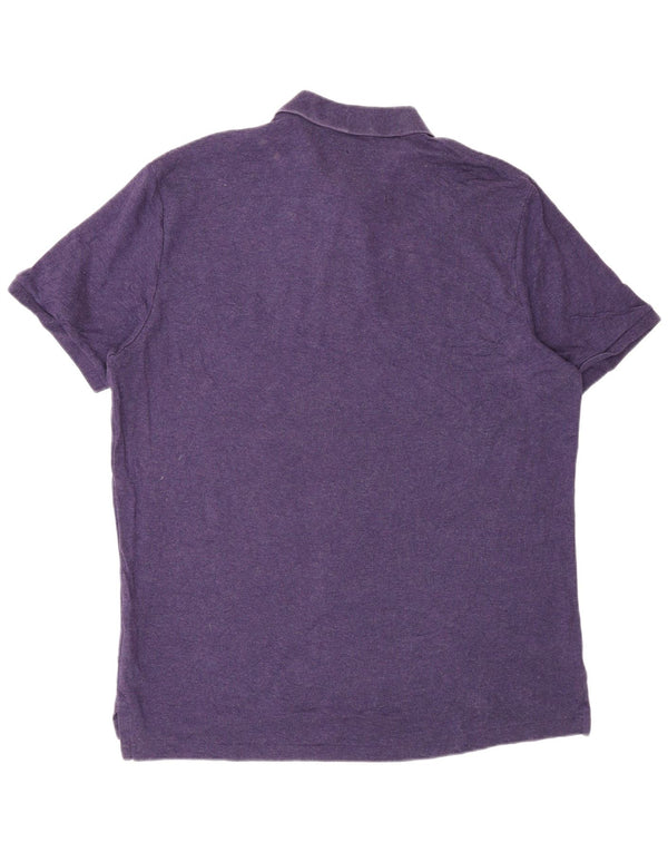 Męska koszulka polo Polo Ralph Lauren, duża, fioletowa, bawełniana