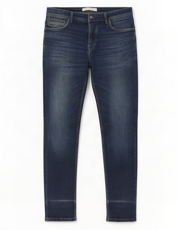 Męskie jeansy slim fit Zara EU 44 Large W34 L33 Blue