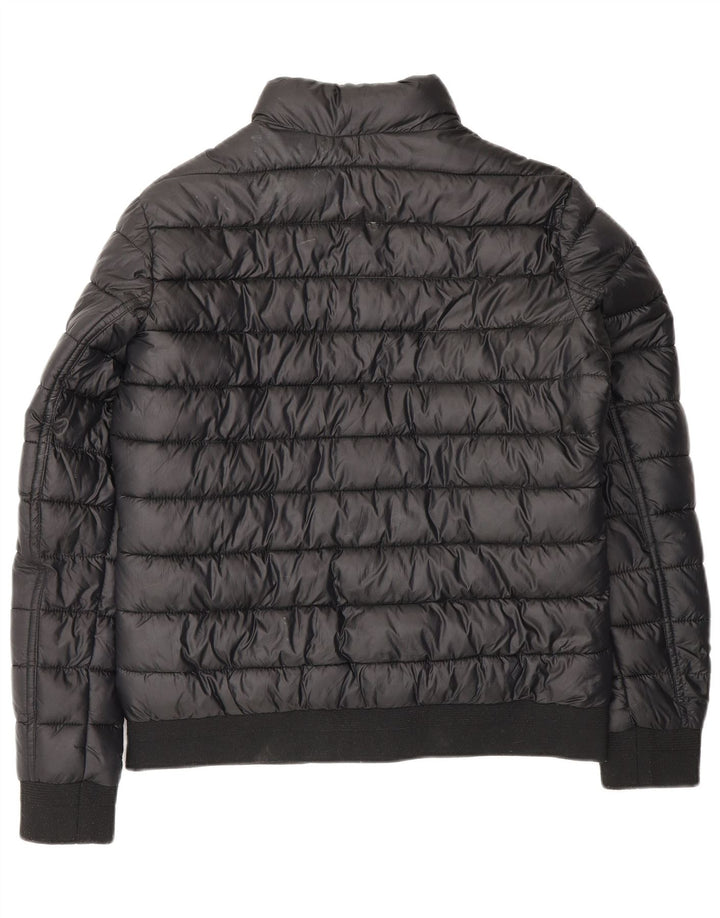 Damska kurtka ocieplana JACK WILLS UK 12, średni czarny poliester