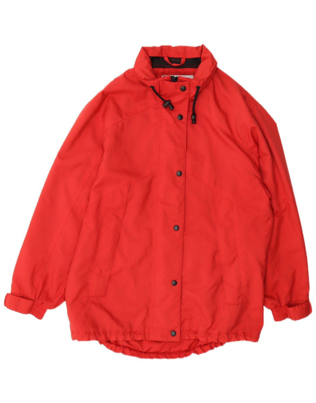 Marks & Spencer Damski płaszcz przeciwdeszczowy oversize UK 12/14, średni czerwony poliester