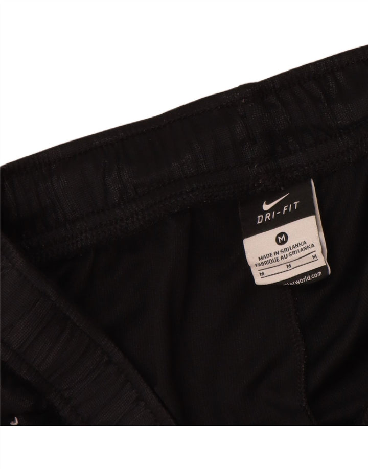 Męskie spodenki sportowe Nike Dri Fit, poliester w średnie czarne paski