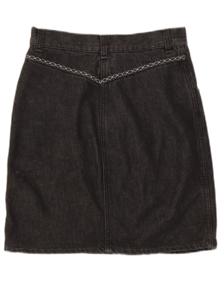 Damska spódnica dżinsowa VINTAGE W30 Średni szary