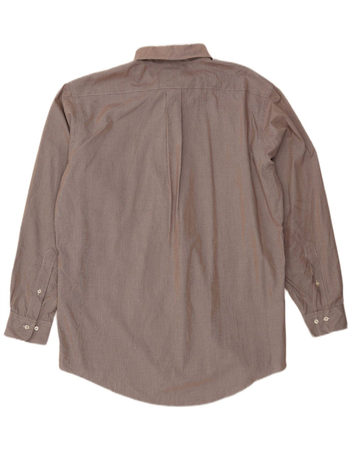 Koszula męska BROOKS BROTHERS rozmiar 16 1/2, duża brązowa pepitka