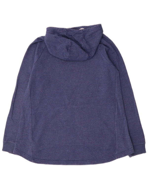 Dziewczęca bluza z kapturem z grafiką Nike 13-14 lat XL, granatowa, bawełniana