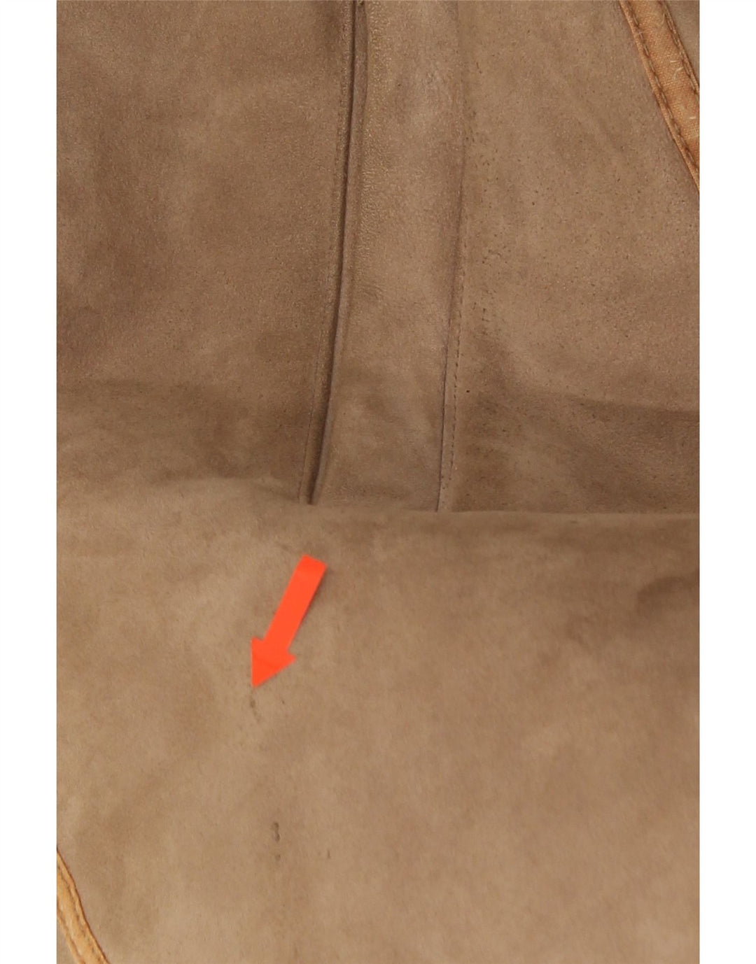Płaszcz damski VINTAGE Shearling UK 16, duży brązowy