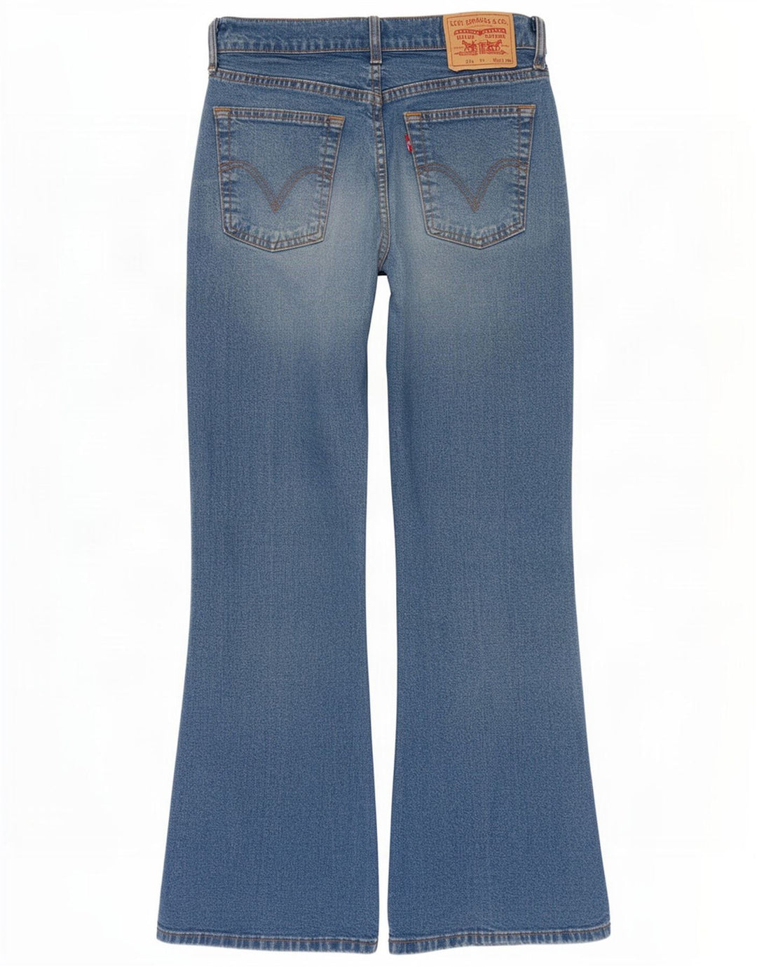 Damskie jeansy Levi's Bootcut W30 L30 Niebieskie bawełniane