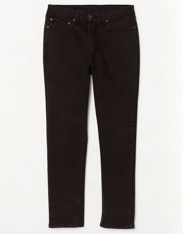 Męskie jeansy Levi's 531 Slim W36 L32 Czarna bawełna