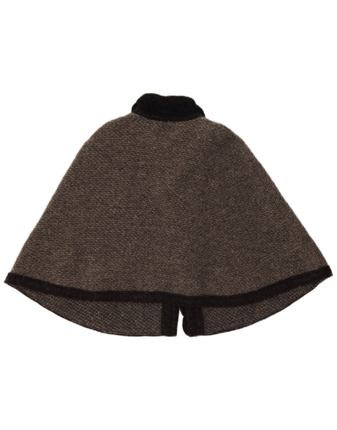 Damski płaszcz poncho Pierre Cardin w jednym rozmiarze, szary, wełniany