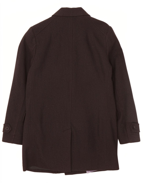 Płaszcz męski Ted Baker, rozmiar 3, średni czarny, wełniany, klasyczny