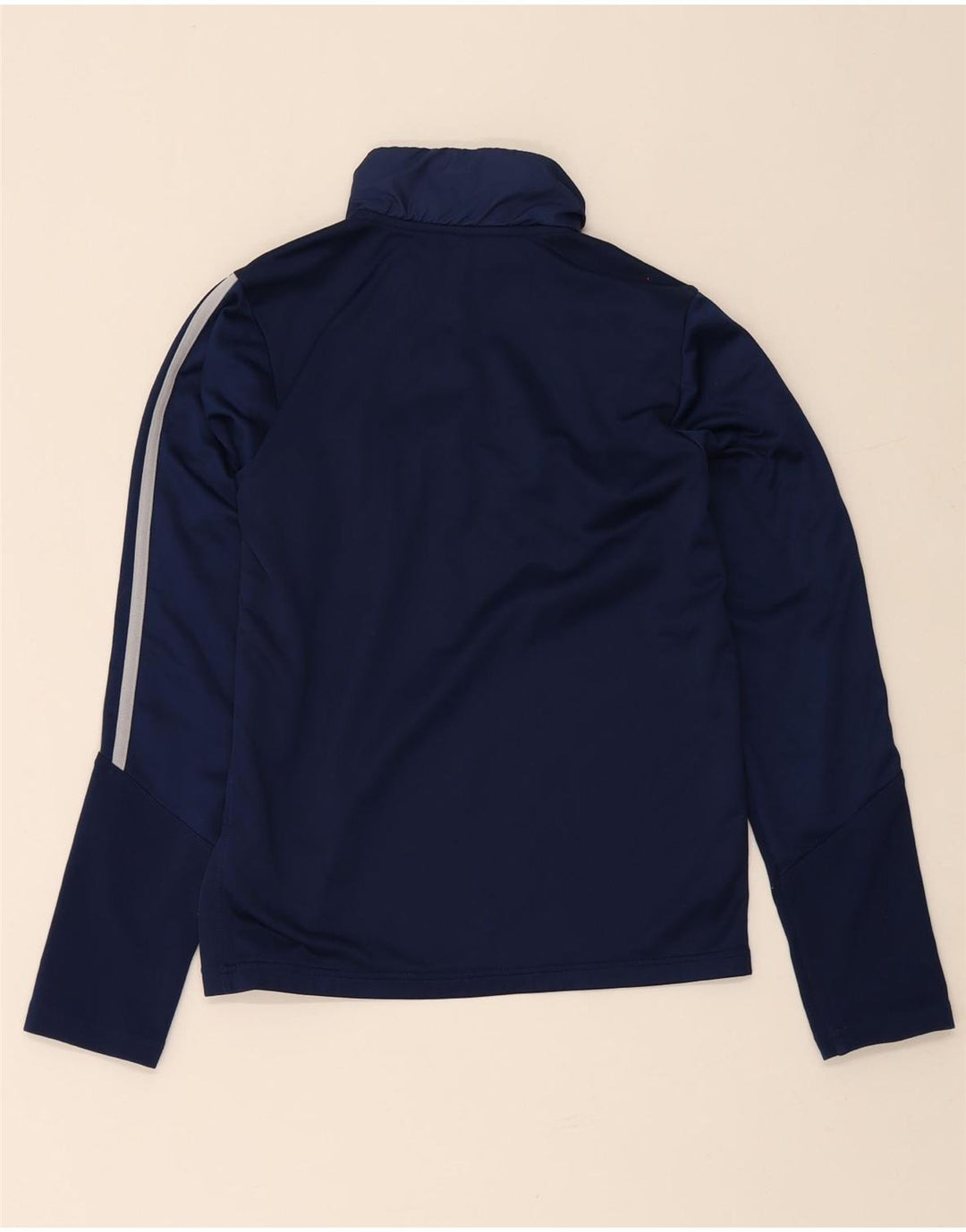 Dres chłopięcy Adidas Aeroready z zamkiem błyskawicznym na szyi, 13-14 lat, granatowy