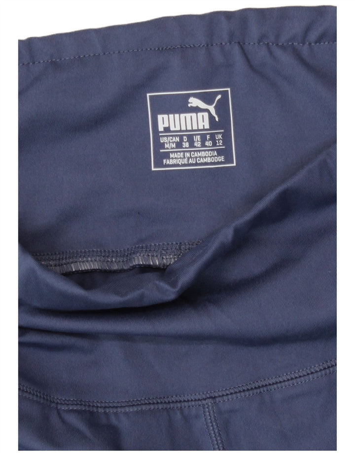 Legginsy Damskie Puma UK 12 Średni Niebieski