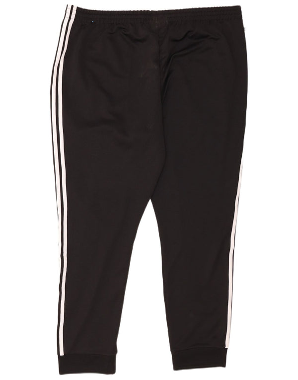 Adidas Męskie spodnie dresowe Joggery 3XL Czarny poliester